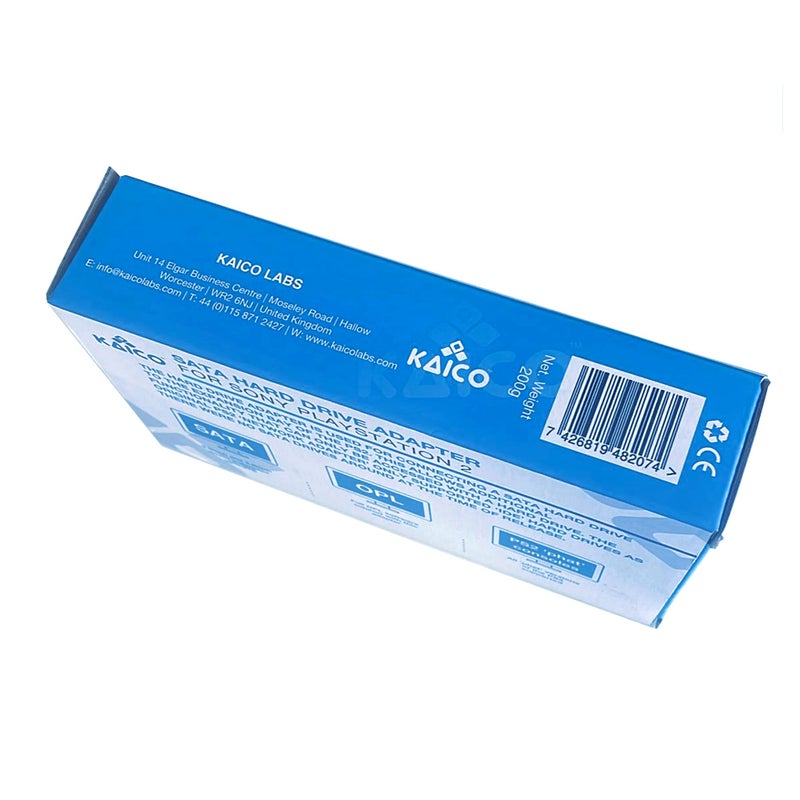 KAICO قرص صلب Kaico PS2 لجهاز بلاي ستيشن 2 - محول PS2 SATA والشبكة لقرص صلب 2.5"/3.5" - محول قرص صلب توصيل وتشغيل، يدعم حتى 2TB من التخزين لنسخ الألعاب والبرامج المنزلية - Image 4